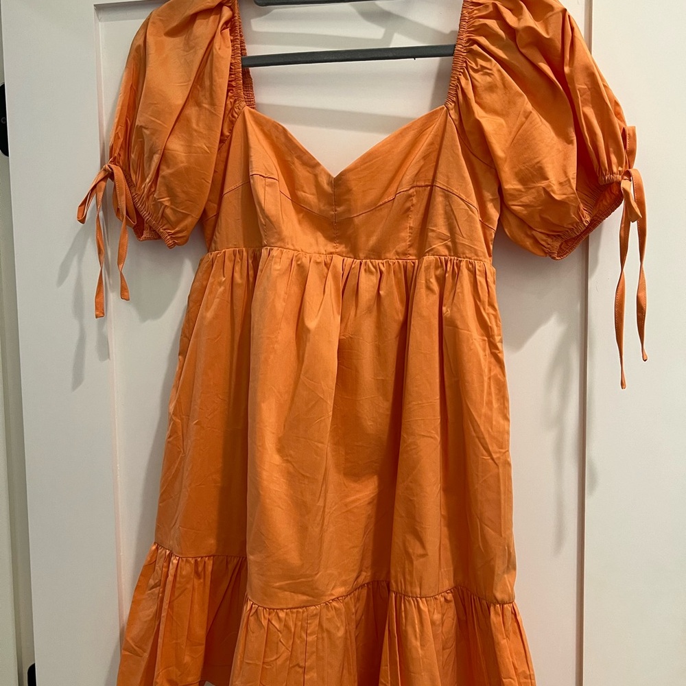 Charming Orange Dress